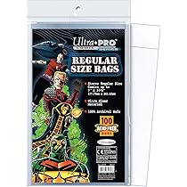 Amazon.co.jp: Ultra Pro Comic Series Regular Size Bags : Hobbies